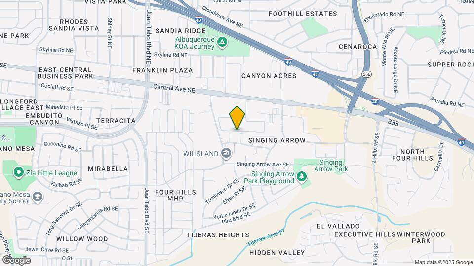 301 Whispering Sands Ct SE Mapa y Detalles de la Ubicación