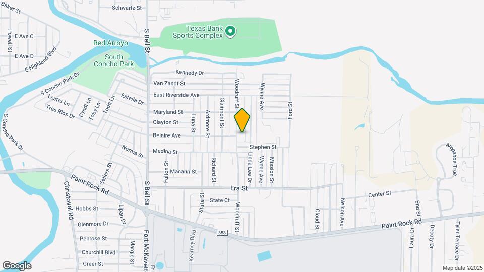 1200 Woodruff St Map and Location Details