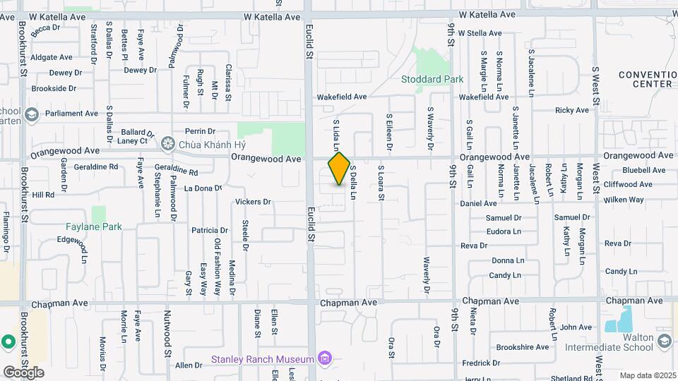 1658 W Cindy Ln Map and Location Details