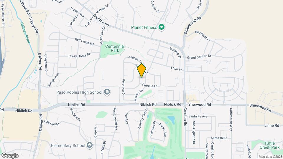 1114 Samantha Dr Map and Location Details