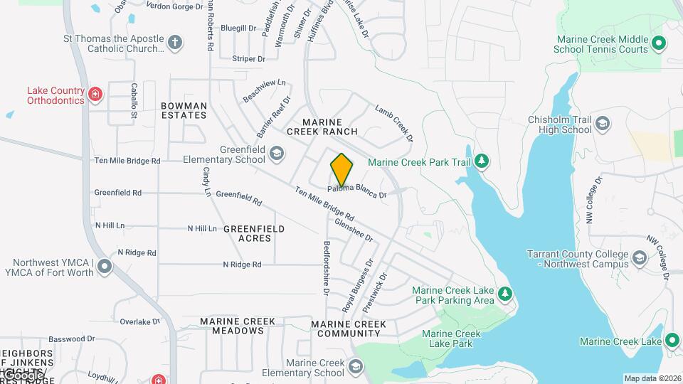 5805 Paloma Blanca Dr Map and Location Details