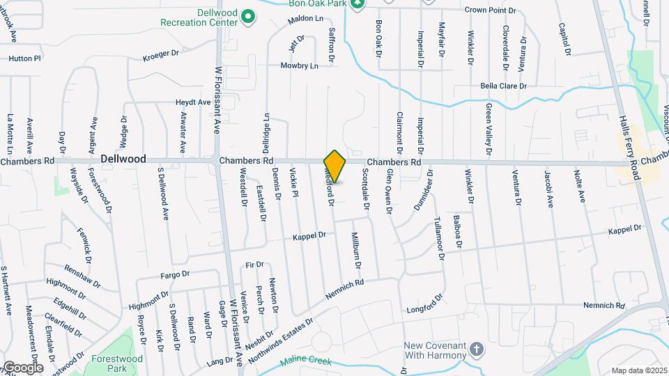 1700 Newhall Ct Map and Location Details
