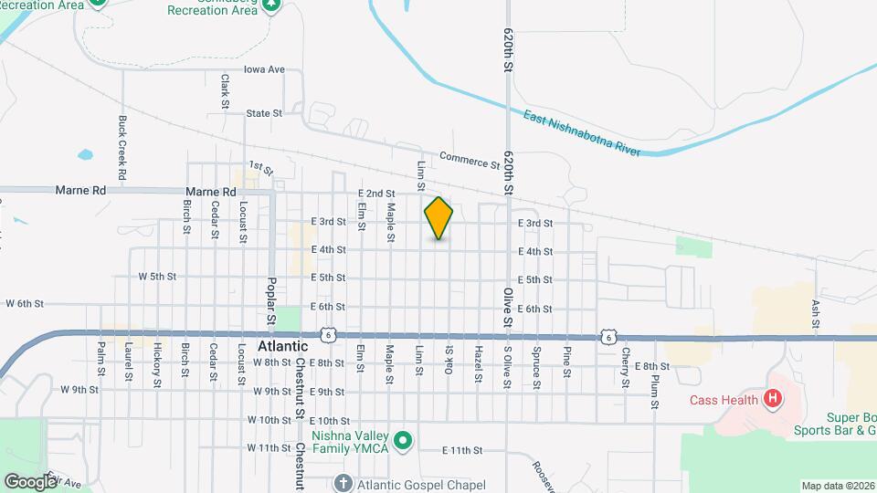 408 E 4th St Map and Location Details