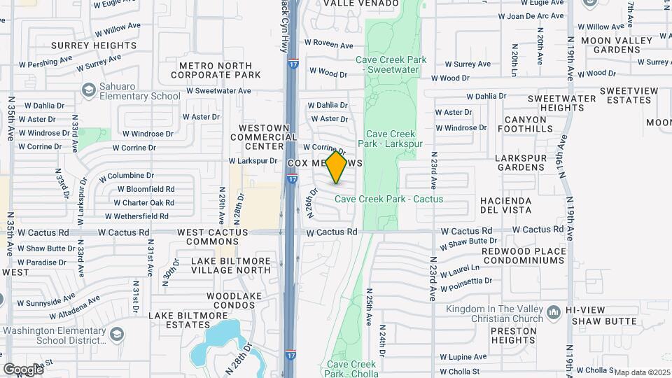 2528 W Bloomfield Rd Map and Location Details
