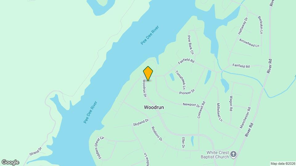 824 Woodrun Dr Map and Location Details