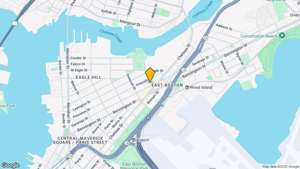 460 Saratoga St Map and Location Details