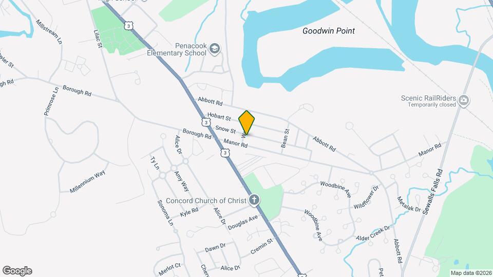 26 Snow St Map and Location Details