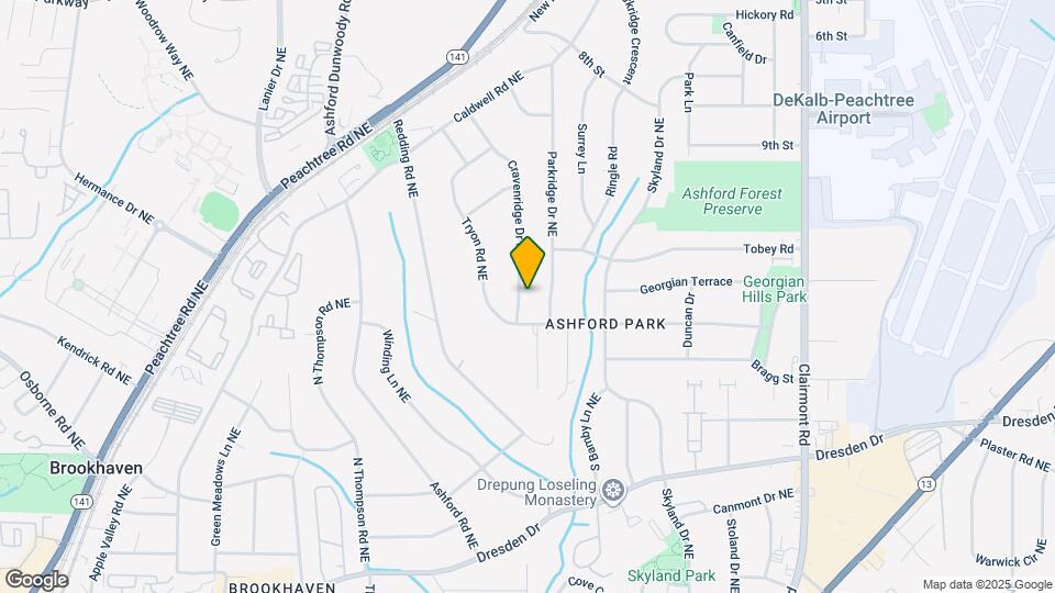 2841 Cravenridge Dr NE Map and Location Details