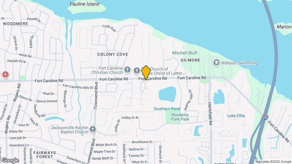 7737 Manassas Ct E Map and Location Details