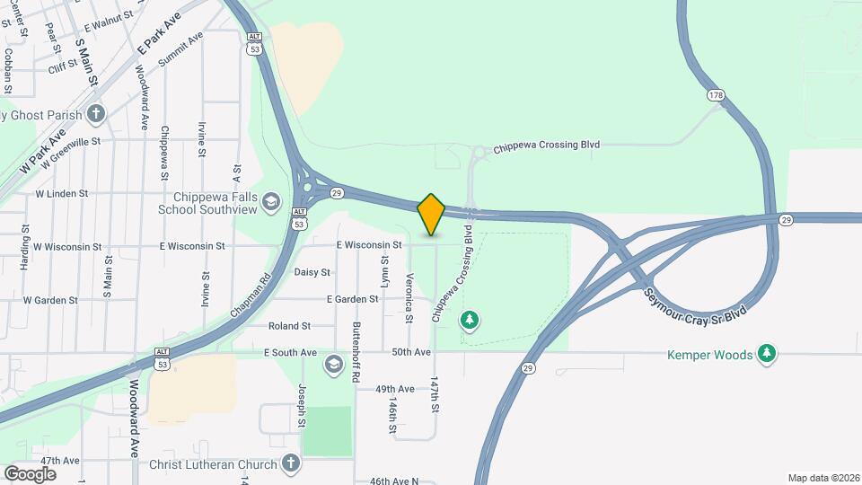 912 E Wisconsin St Map and Location Details