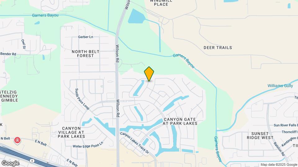 4419 Matagorda Lakes Dr Map and Location Details
