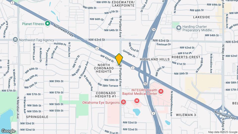 3701 NW 60th St Map and Location Details