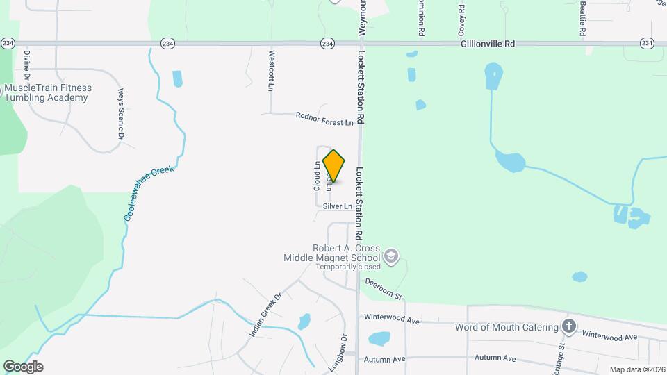 222 Glade Ln Map and Location Details