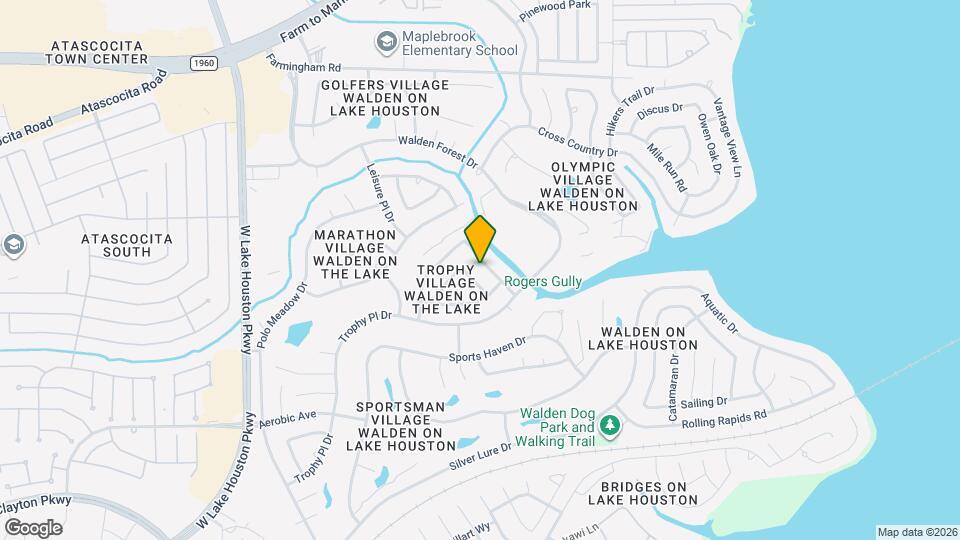 18803 Racquet Sports Way Map and Location Details