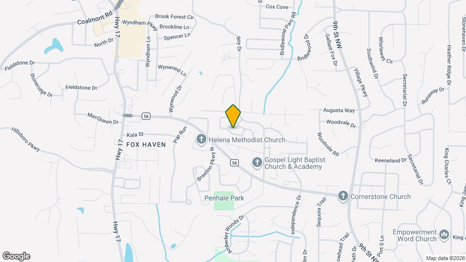 177 Cedar Bend Dr Map and Location Details