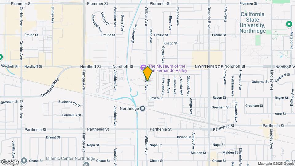 8958 Wilbur Ave Map and Location Details