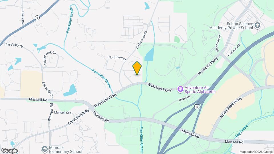 1251 Hanover Pl Map and Location Details