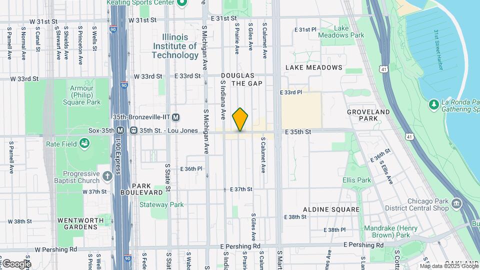 235 E 35th St Map and Location Details