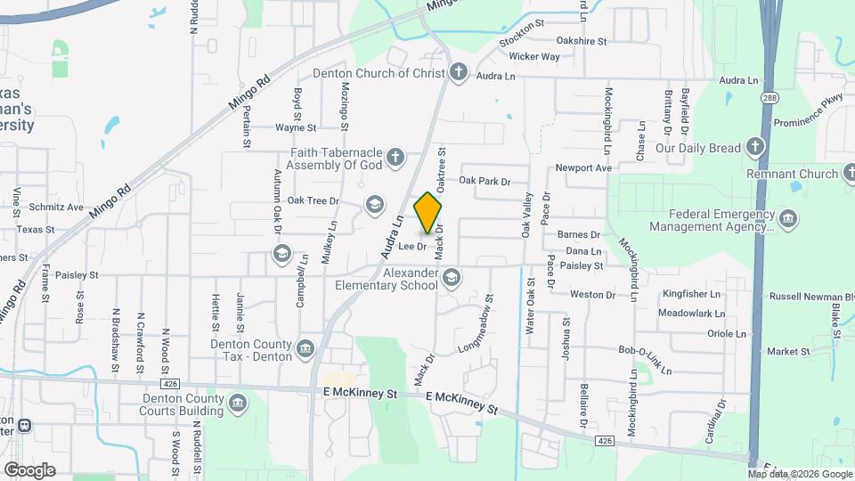 1002 Bull Run St Map and Location Details