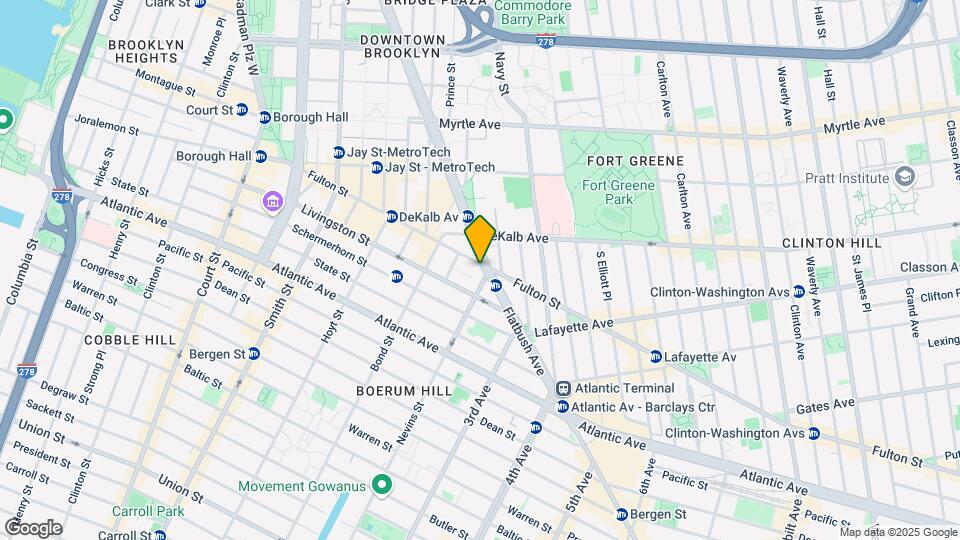 540 Fulton St Map and Location Details