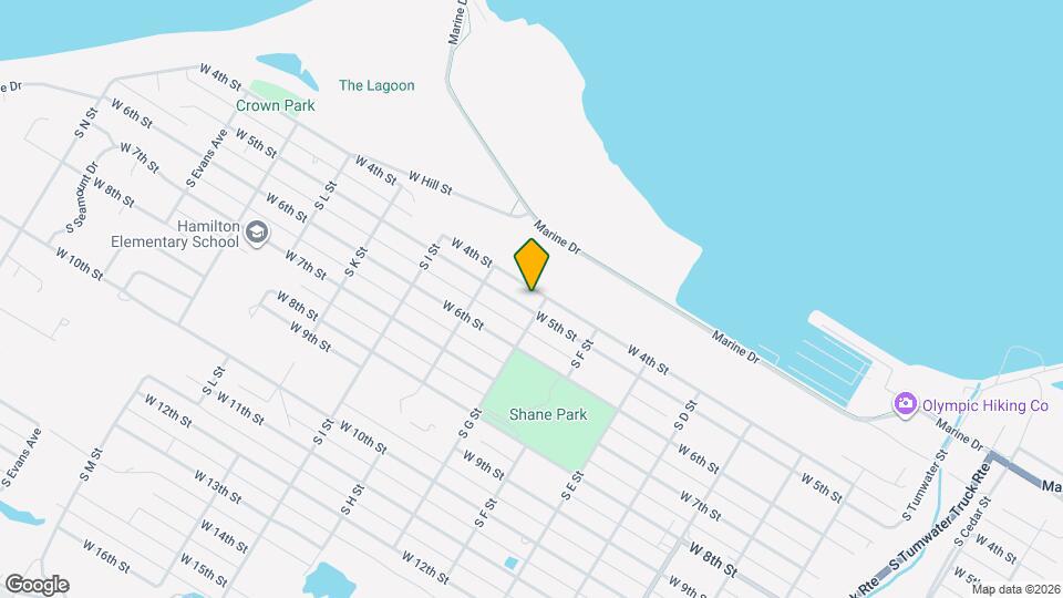 1405 W 5th St Map and Location Details