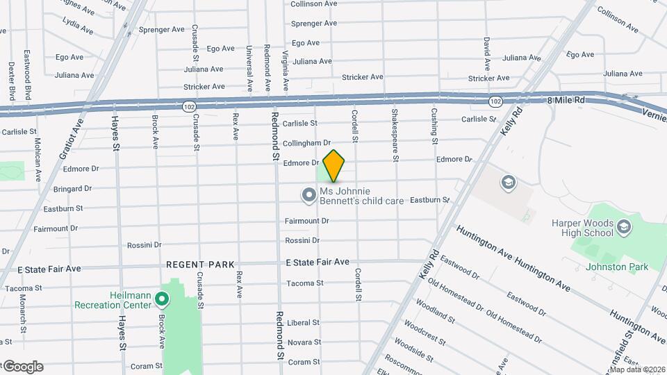 16242 Bringard Dr Map and Location Details