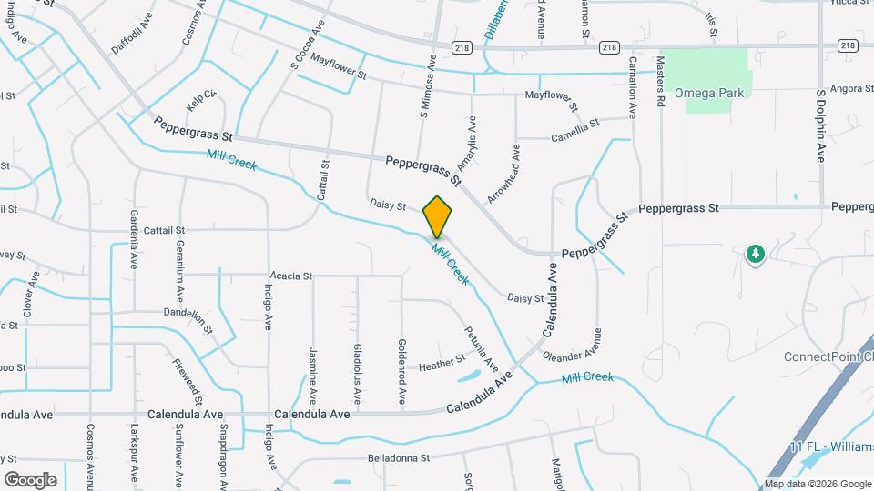 2358 Daisy St Map and Location Details
