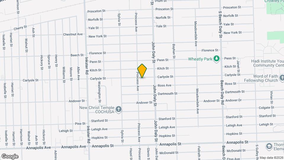 26721 Carlysle St Map and Location Details