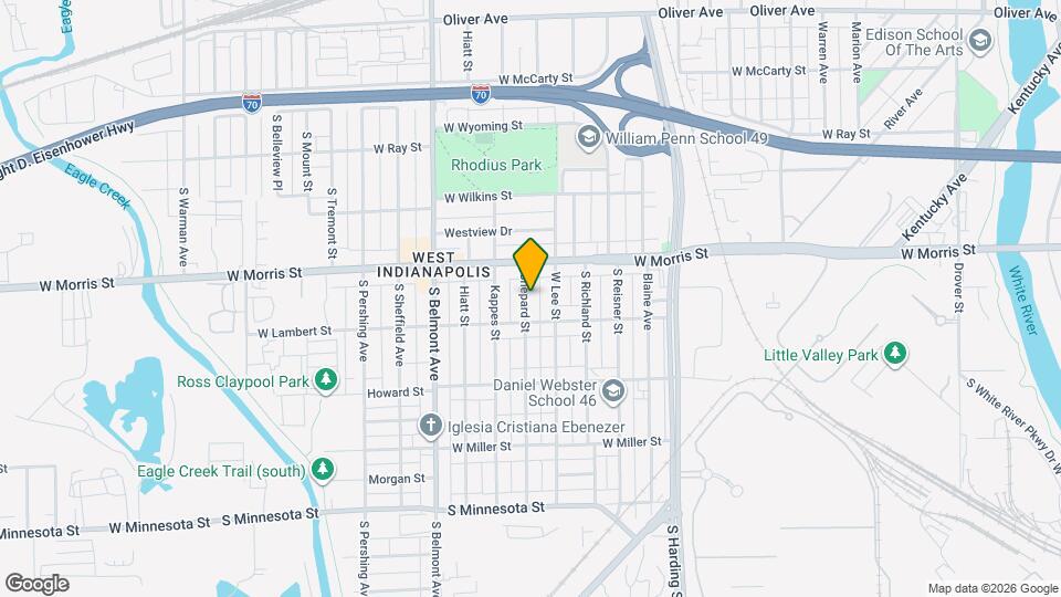 1231 Shepard St Map and Location Details