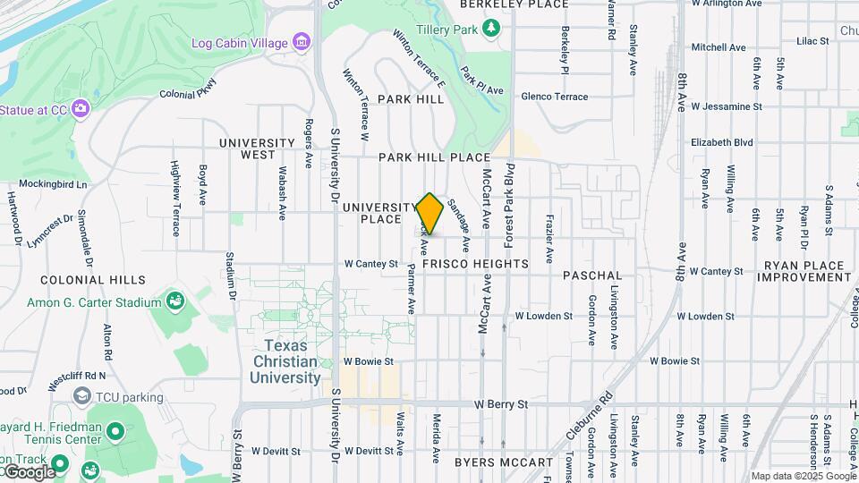 2701 Lubbock Ave Map and Location Details