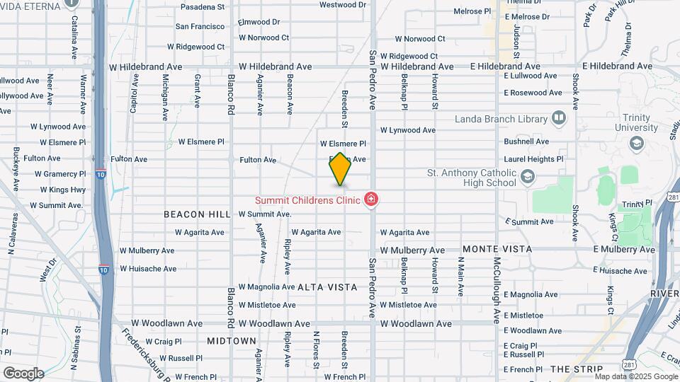 503 W Kings Hwy Map and Location Details