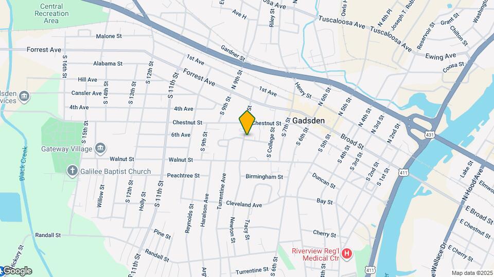 230 S 8th St Map and Location Details
