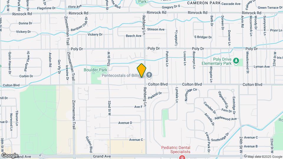2120 Rehberg Ln Map and Location Details