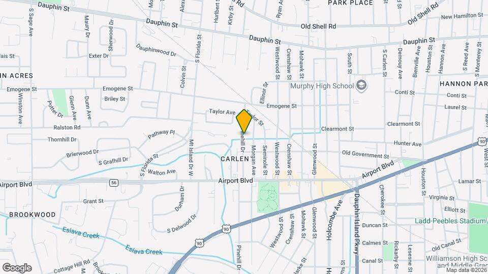 207 Pinehill Dr Map and Location Details