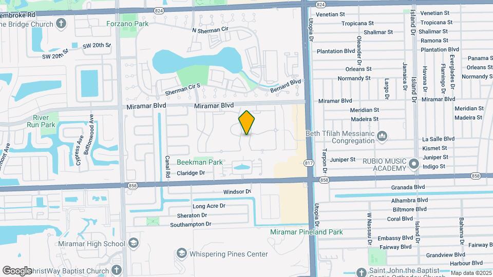 2764 SW 83rd Ave Map and Location Details