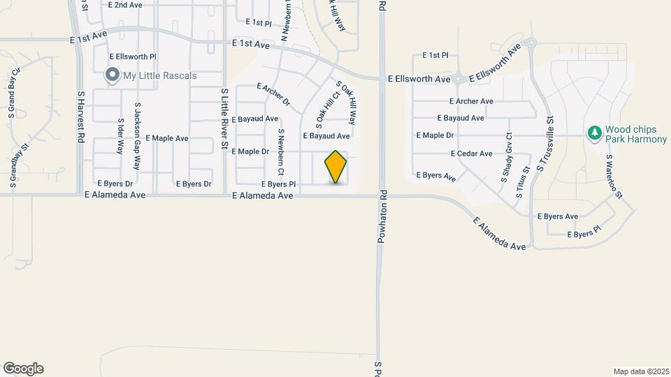 26286 E Byers Pl Map and Location Details