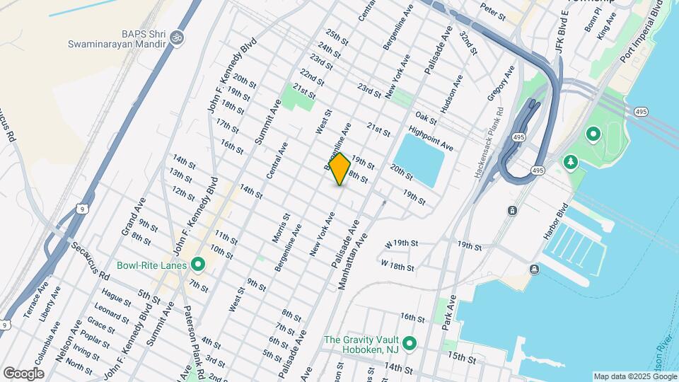 1613 New York Ave Map and Location Details