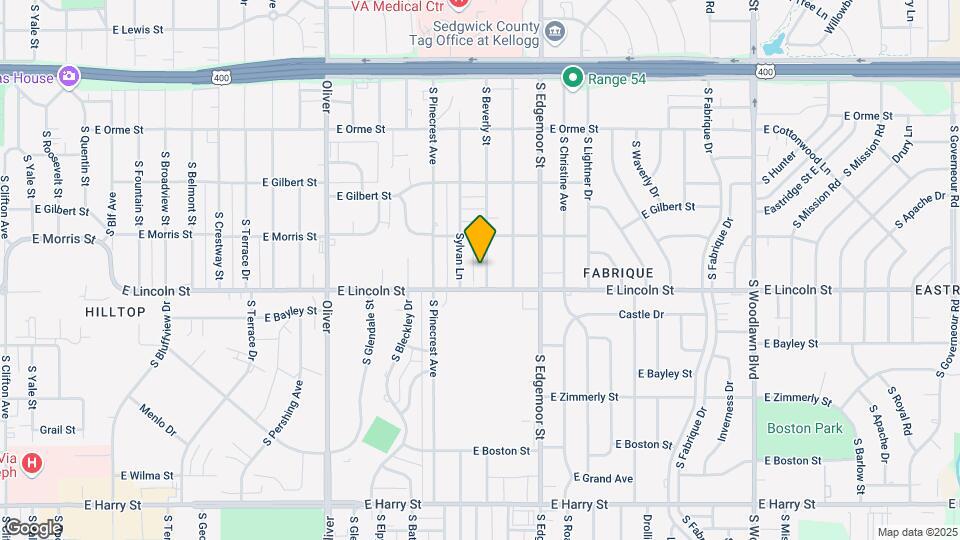 849 S Beverly St Map and Location Details