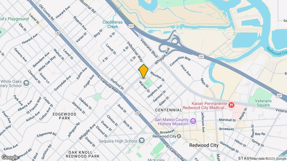 319 Howland St Map and Location Details