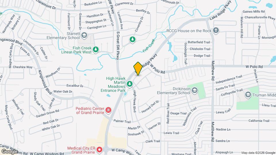 2239 Bald Eagle Way Map and Location Details