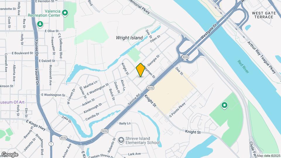 1118 Carolina St Map and Location Details