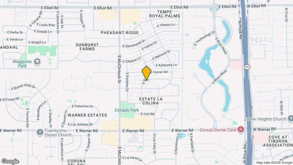 8315 S Taylor Dr Map and Location Details