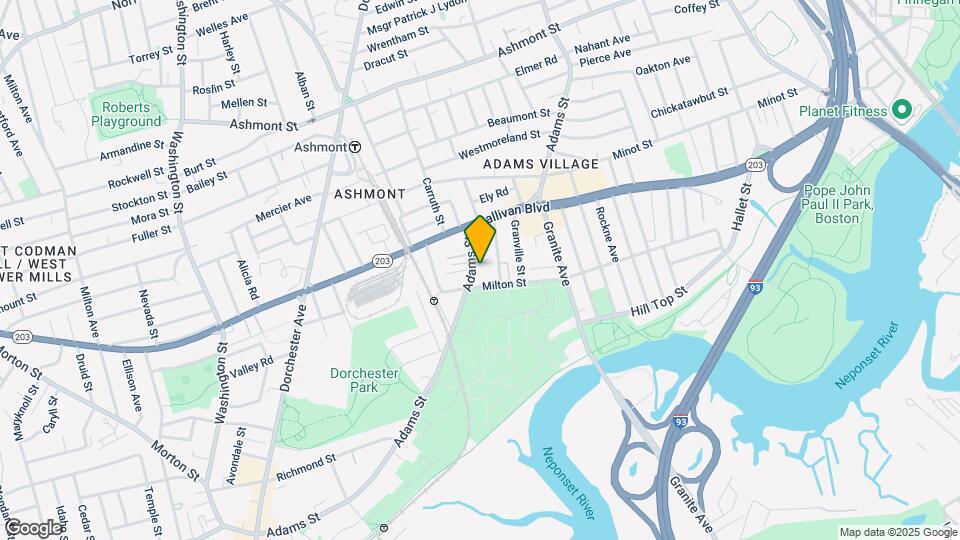 898 Adams St-Unit -A Map and Location Details