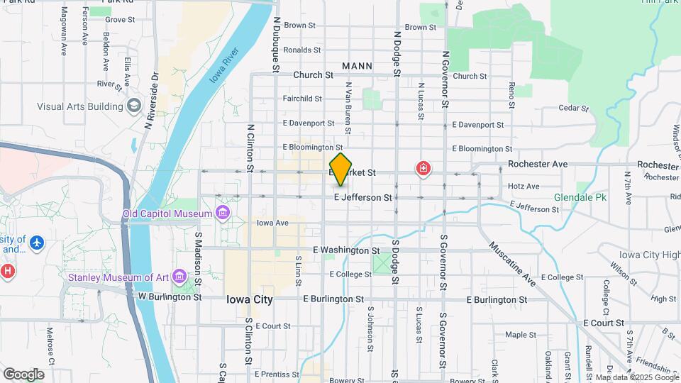 428 E Jefferson St Map and Location Details