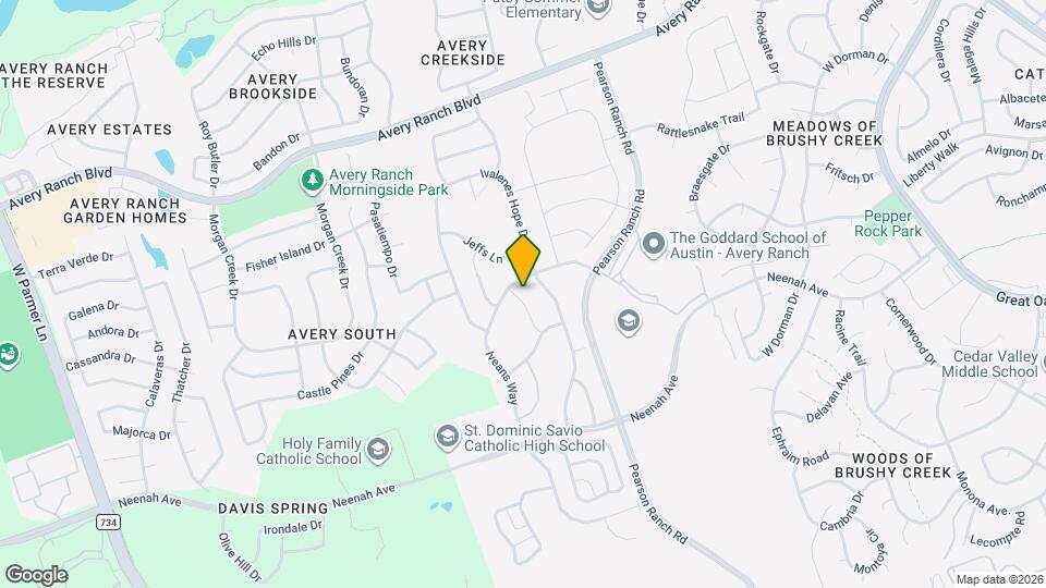 9416 Kyles Stake Rd Map and Location Details