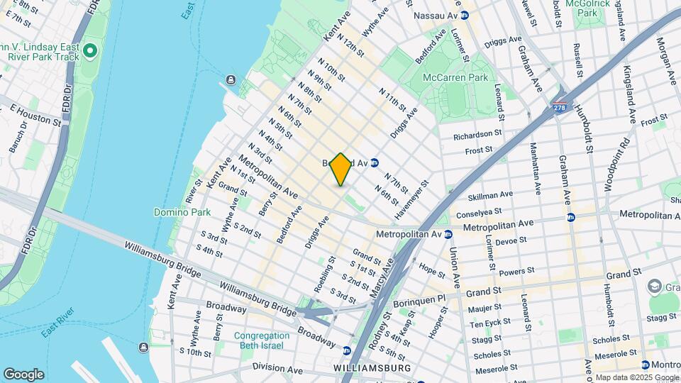 North 4th Mapa y Detalles de la Ubicación