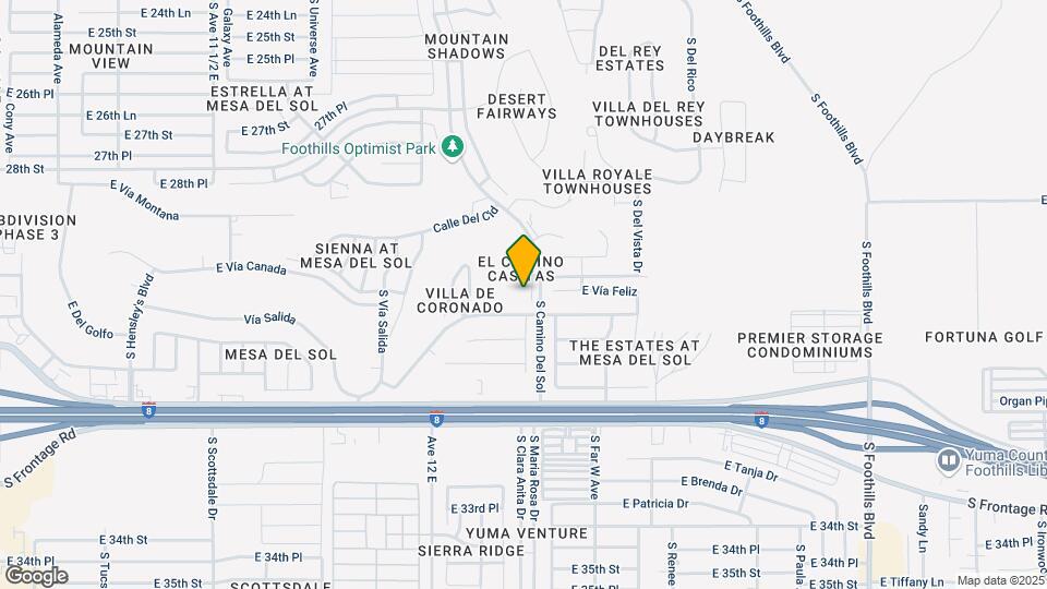 10688 S Camino Del Sol Map and Location Details