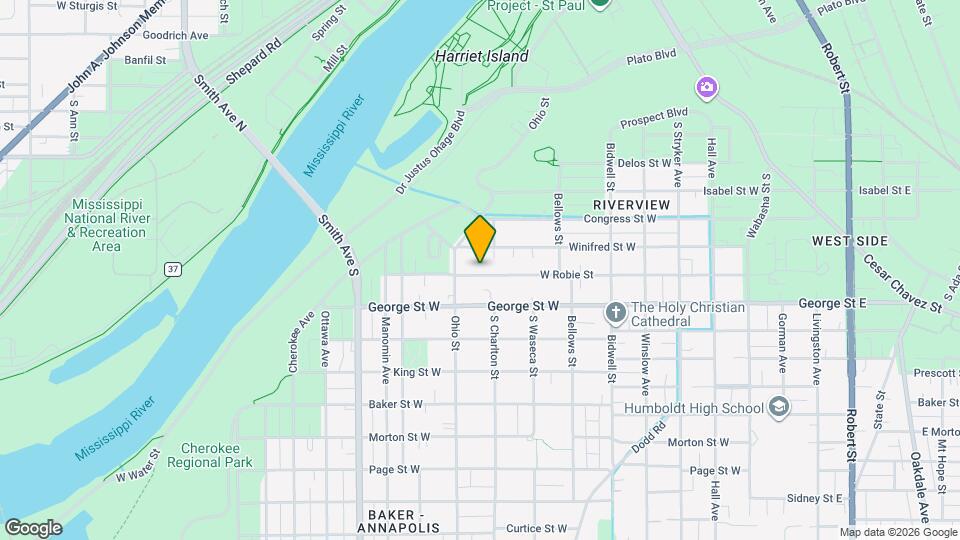 261 Robie St W Map and Location Details