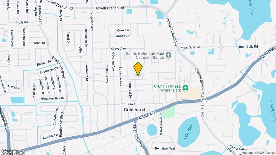 7413 Fieldcrest Ave Map and Location Details