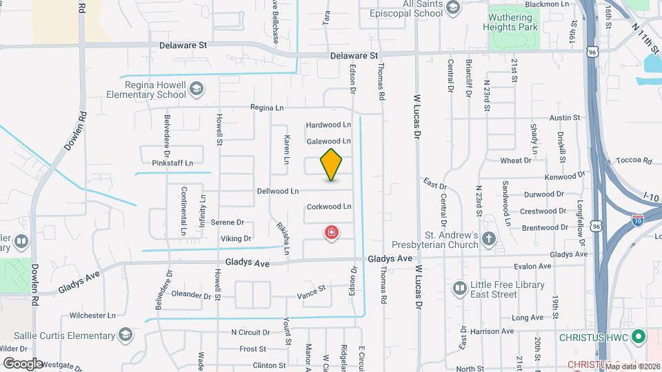 4680 Dellwood Ln Map and Location Details